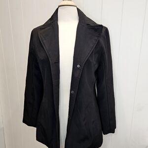 Mark New York Andrew Marc Women's Coat Size Small Black Buisness Office